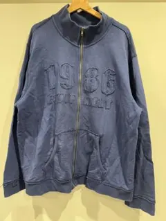 b.u.m. equipment 1986 ジップアップパーカー XL