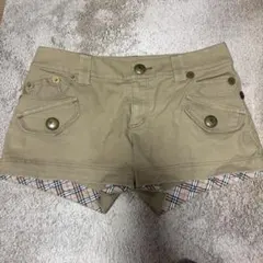 BURBERRY BLUE LABEL バーバリー　ショートパンツ　y2k