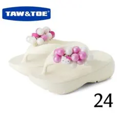 ちゅん様 TAW&TOE キティ キャンディボール サンダル サンリオのサムネイル
