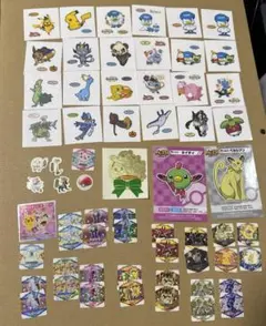 ポケモン　ポケットモンスター　ポケモンパン　シールまとめ