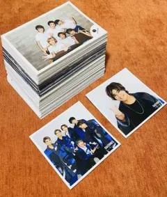 SixTONES 公式写真210枚ましかくフォト2枚まとめ売りセット！