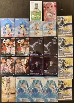 最新プライズフィギュア含む まとめ売り アルベド ワンピース 初音ミク 