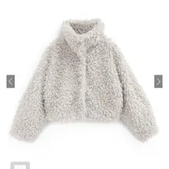 GRL 2Way襟プードルファーコート　ask79