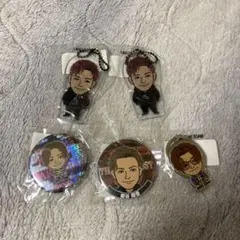 RAMPAGE 岩谷翔吾 メタルキーホルダー クリアチャーム 缶バッジ