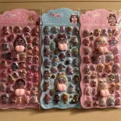 新作 ☆ CryBaby クライベイビー おしりシール マシュマロシール 3枚