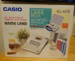 카시오 라벨 라이터 네임랜드 엔트리 모델 KL-H75