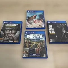 PS4ゲームソフト4本セット - メルカリ