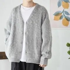 WEGO/モヘアライクBIGカーディガン
