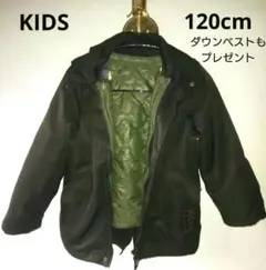 120cmマウンテンパーカーライナー付＆ダウンベスト 春夏秋冬 対応