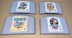 動作未確認　マリオ４本セット　NINTENDO64