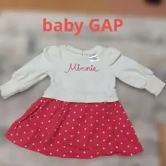 Gap Disney 長袖ミニー ワンピース