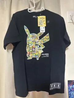 新品 ・未使用 UNIQLO ピカチュウ Tシャツ ブラック