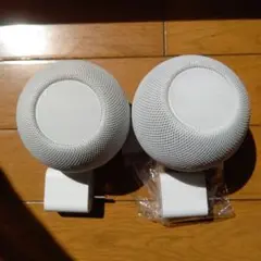 Apple Pod mini 黒 白　2個セット 2025年最新】Homepod mini 2個セットの人気アイテム - メルカリ