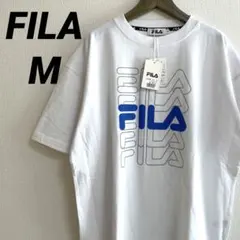 【新品未使用タグ付き✨】FILA★フィラ Mサイズ 半袖Tシャツ ロゴ