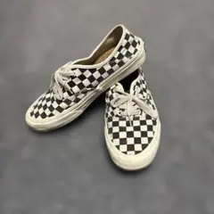 VANSチェッカーボードスニーカー