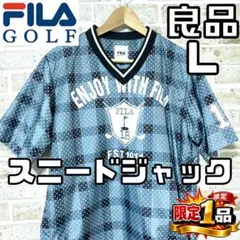 【早い者勝ち✨】フィラゴルフ メンズ 半袖 スニードジャック L 総柄 水玉柄