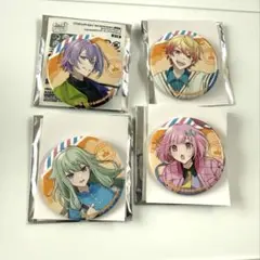 【匿名配送】プロセカ 3周年感謝祭 ワンダショ 缶バッジ 4個セット まとめ売り