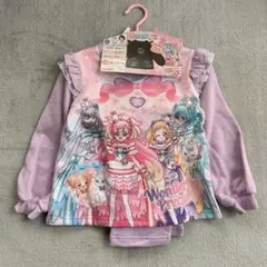 【新品】光るパジャマ プリキュア 紫 110cm