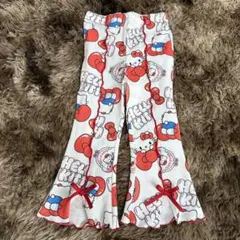 リトル ハローキティ フレアパンツ 90サイズ