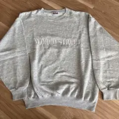 WORLD STREET グレー スウェット