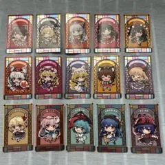 東方Project 　トレーディング コレクトメタリックカードVOL.2　15枚