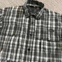 ノースフェイス THE NORTH FACE 長袖シャツ グレー系チェック