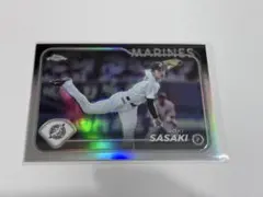 2026年最新】topps chrome 佐々木朗希の人気アイテム - メルカリ