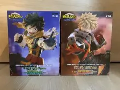 僕のヒーローアカデミア フィギュアセット　緑谷出久　爆豪勝己