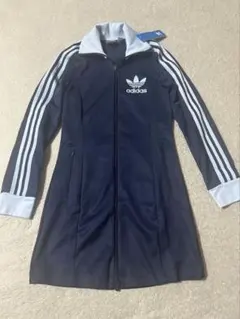 【希少✨】adidas Originals トレフォイル ジャージ ワンピース 希少 adidas トレフォイル トラフィックジャケット ワンピース Mサイズ