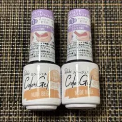 キャンドゥー　パル　カラージェル　ヌーディベージュ　2点セット