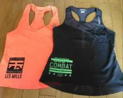 Reebok LES MILLS/BODY COMBATタンクトップ 2枚セットのサムネイル