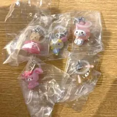本日13時まで❗️サンリオキャラクターズ ゆるっとめじるしアクセサリー セミコンプ