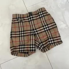 バーバリーチェック　ショートパンツ　4Yサイズ
