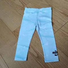 ☆お値下げ☆NIKE ベビー レギンス パンツ ライトブルー 肉球柄