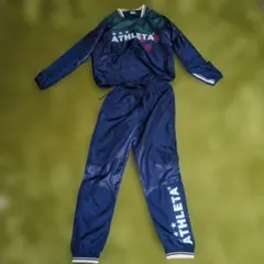 ATHLETA ネイビー ウィンドブレーカー