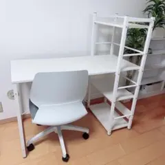 【美品・人気商品（手渡しのみ・要組立）】ニトリ　システムデスク/デスクチェア付き
