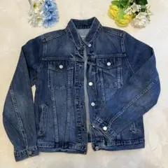 GAP ギャップ　ダークブルー デニムジャケット　Lサイズ