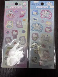 サンリオ Hello Kitty オーロラシール 2枚セット