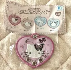 刺繍カスタムキーホルダー　ハローキティ　サンリオ　デザイン