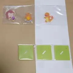 アクリルスタンドコレクション　ぽこあポケモン　メタモン　ヒトカゲ