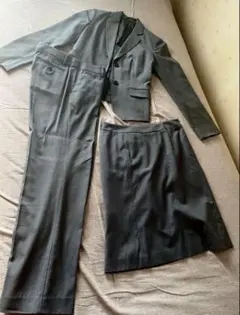 COMME CA ISM ストライプスーツセット S〜M