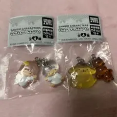 なかよしドロップチャーム　リトルツインスターズ　キキララ　ポムポムプリン
