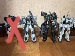 MG 塗装完成品　4体セット　ジャンク　まとめ売り　ジム　ez-8 ザク　大量