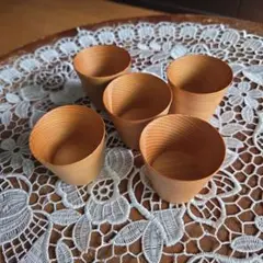 秋田県 伝統工芸品 栗久の曲げわっぱ ぐい呑み 2個セット - メルカリ