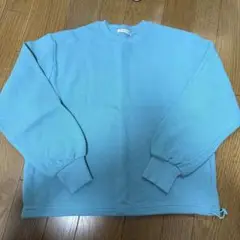 BEAUTY&YOUTH ターコイズブルースウェット