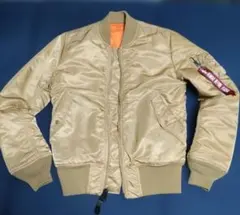 【ALPHA INDUSTRIES】アルファ　MA-1 ミリタリー　Sサイズ