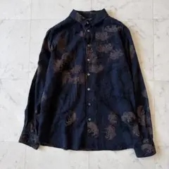 pas de calais 　Higanbana 　彼岸花　シャツ　36 黒のサムネイル