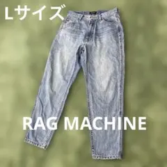 RAG MACHINE デニムパンツ ライトブルー Lサイズのサムネイル