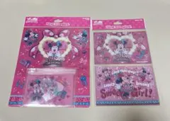 ミニーのファンダーランド　ステッカーセット、ポストカードセット