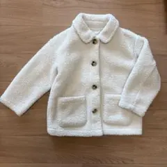UNIQLO ボアジャケット　110 アイボリー